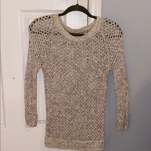 Loft See Through Knit Sweater